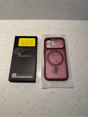 Tocol MagSafe Compatible Burgundy iPhone 17 Pro Case